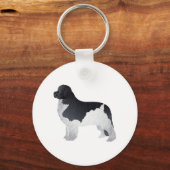 ニューファンドランド キーホルダー (正面)