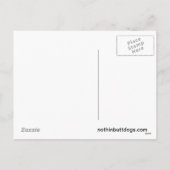 ニューファンドランド・クリスマス シーズンポストカード (裏面)