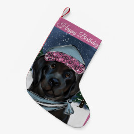 ニューファンドランド・ドッグ スモールクリスマスストッキング