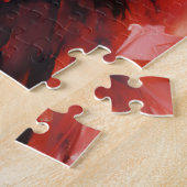 ニューファンドランド・ドッグ・ヴァレンティネスの日 ジグソーパズル (側面)