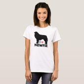 ニューファンドランド・ニューフィー・ドッグ大好き Tシャツ (正面フル)