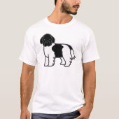 ニューファンドランド・ランドシーア・キャラクター Tシャツ (正面)