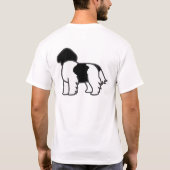 ニューファンドランド・ランドシーア・キャラクター Tシャツ (裏面)