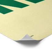 ニューファンドランド・ヴィンテージ旅行ポスター復元 ポスター (角)