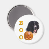 ニューファンドランド(土地所有者)ハロウィーンブー マグネット (正面/裏面)