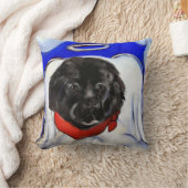 ニューファンドランド 犬 クッション (ブランケット)