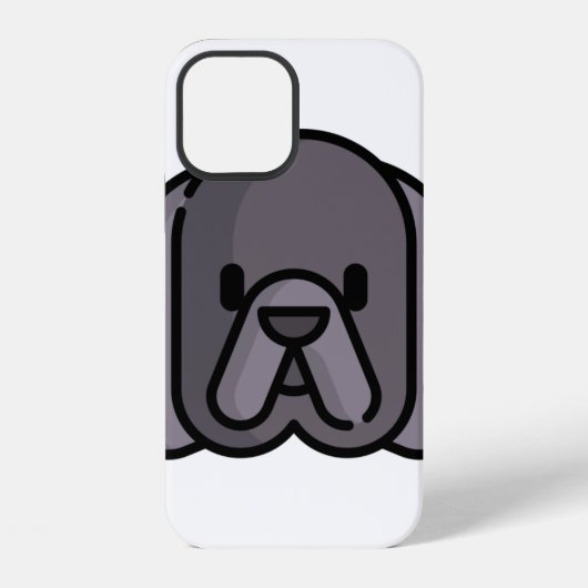 ニューファンドランド iPhoneケース (裏面)