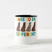 ニューファンドランド | Newfie Dog Gives ツートーンマグカップ (中央)