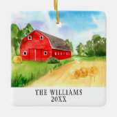 ニューファームファミリークリスマスオーナメント セラミックオーナメント (正面)