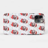 ニューフィプー犬のクリスマススター Case-Mate iPhoneケース (裏面(横))