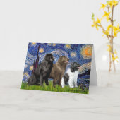 ニューフィートリオ – スターリーナイト カード (黄色い花)