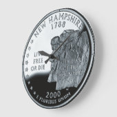 ニューフェイクハンプシャー州四半時計 ラージ壁時計 (傾斜)