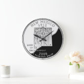 ニューフェイクメキシコ州クォーター時計 ラージ壁時計 (ホーム)