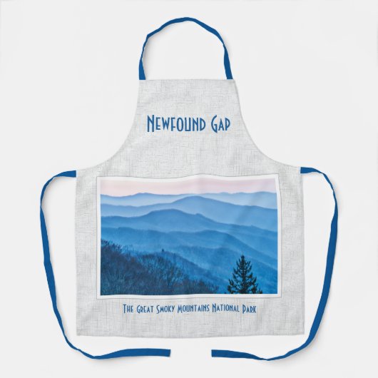 ニューフォウンドギャップサンライズスモ素晴らしーキー山脈 エプロン (正面)