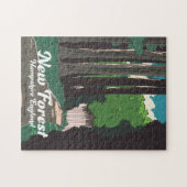 ニューフォレストハンプシャーイングランド ジグソーパズル (横)