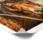 ニューフォレスト国立公園 – ニューフォレストポニー ポスター (角)