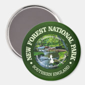 ニューフォレスト国立公園 マグネット (正面/裏面)