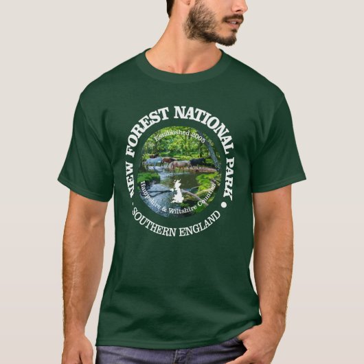 ニューフォレスト国立公園 Tシャツ (正面)