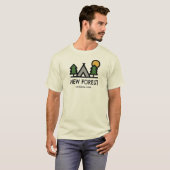 ニューフォレスト国立公園 Tシャツ (正面フル)