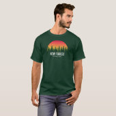 ニューフォレスト国立公園 Tシャツ (正面フル)