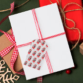 ニューフューポー犬がクリスマススターを育てる ギフトタグ