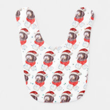 ニューフューポー犬がクリスマススターを育てる