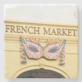 ニューフランスのオフランスのリンズ市場コースター ストーンコースター (正面)