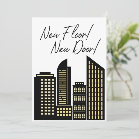 ニューフロアニュードアニューアパートメントアナウンスメント 案内状 (スタンド正面)