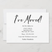 ニューフロアニュードアニューアパートメントアナウンスメント 案内状 (裏面)