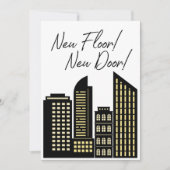 ニューフロアニュードアニューアパートメントアナウンスメント 案内状 (正面)