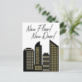 ニューフロアニュードアニューアパートメント 案内ポストカード (スタンド正面)