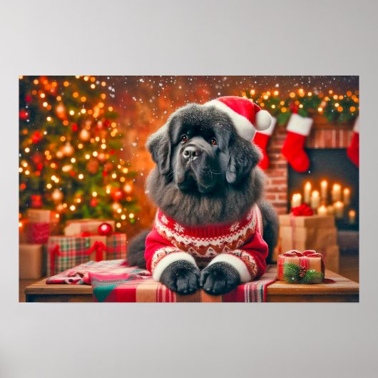 ニューフ・ポーシングのポスター年次ポートレート ポスター (正面)