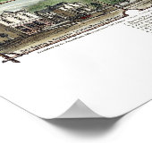 ニューブライトン， PAパノラママップ – 1883 ポスター (角)