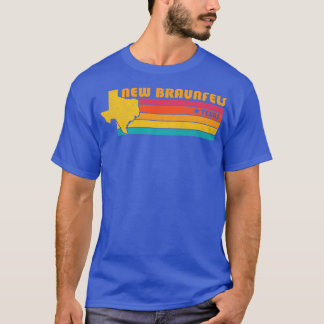 ニューブラウンフェルステキサス州ヴィンテージ動揺して土産 Tシャツ