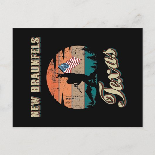 ニューブラウンフェルステキサス州 ポストカード (正面)