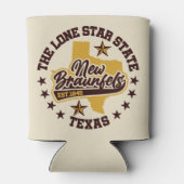 ニューブラウンフェルス，テキサス州 缶クーラー (裏面)