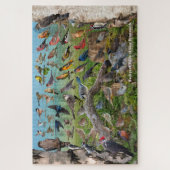 ニューブランズウィックの裏庭の鳥 ジグソーパズル (縦)