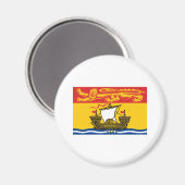 ニューブランズウィック国旗 マグネット (正面/裏面)
