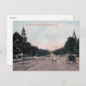 ニューブランズウィック、ニュージャージー、ヴィンテージ ポストカード (正面/裏面)