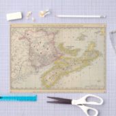 ニューブランズウィック、ノバスコシア 薄葉紙 (クラフト)