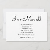 ニュープレイスモア宇宙ニューアパートメントアナウンスメント 案内状 (裏面)