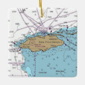 ニュープロビデンスアイランドバハマ セラミックオーナメント (正面)