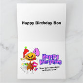 ニューヘイヴン素晴らし鉄道1938年 カード (内部)