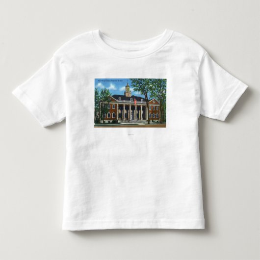 ニューヘブンのコロニーの史学会 トドラーTシャツ (正面)