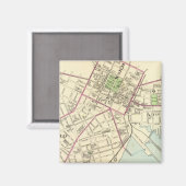 ニューヘブンの地図 マグネット (正面/裏面)