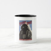 ニューヘブンの鉄道列車のヴィンテージ マグカップ (中央)