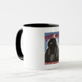 ニューヘブンの鉄道列車のヴィンテージ マグカップ (正面左)