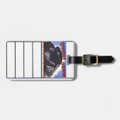 ニューヘブンの鉄道大国1938年 ラゲッジタグ (正面横)