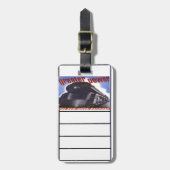 ニューヘブンの鉄道大国1938年 ラゲッジタグ (正面縦)