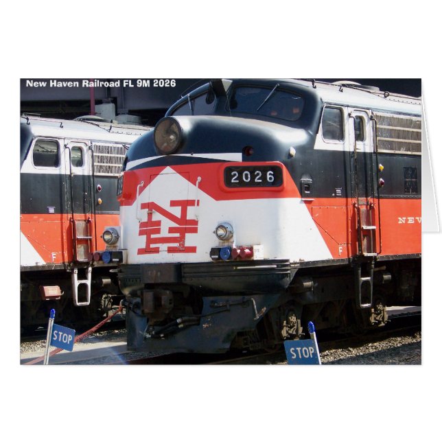 ニューヘブンの鉄道(C-の点) FL 9M 2026年 (正面横)
